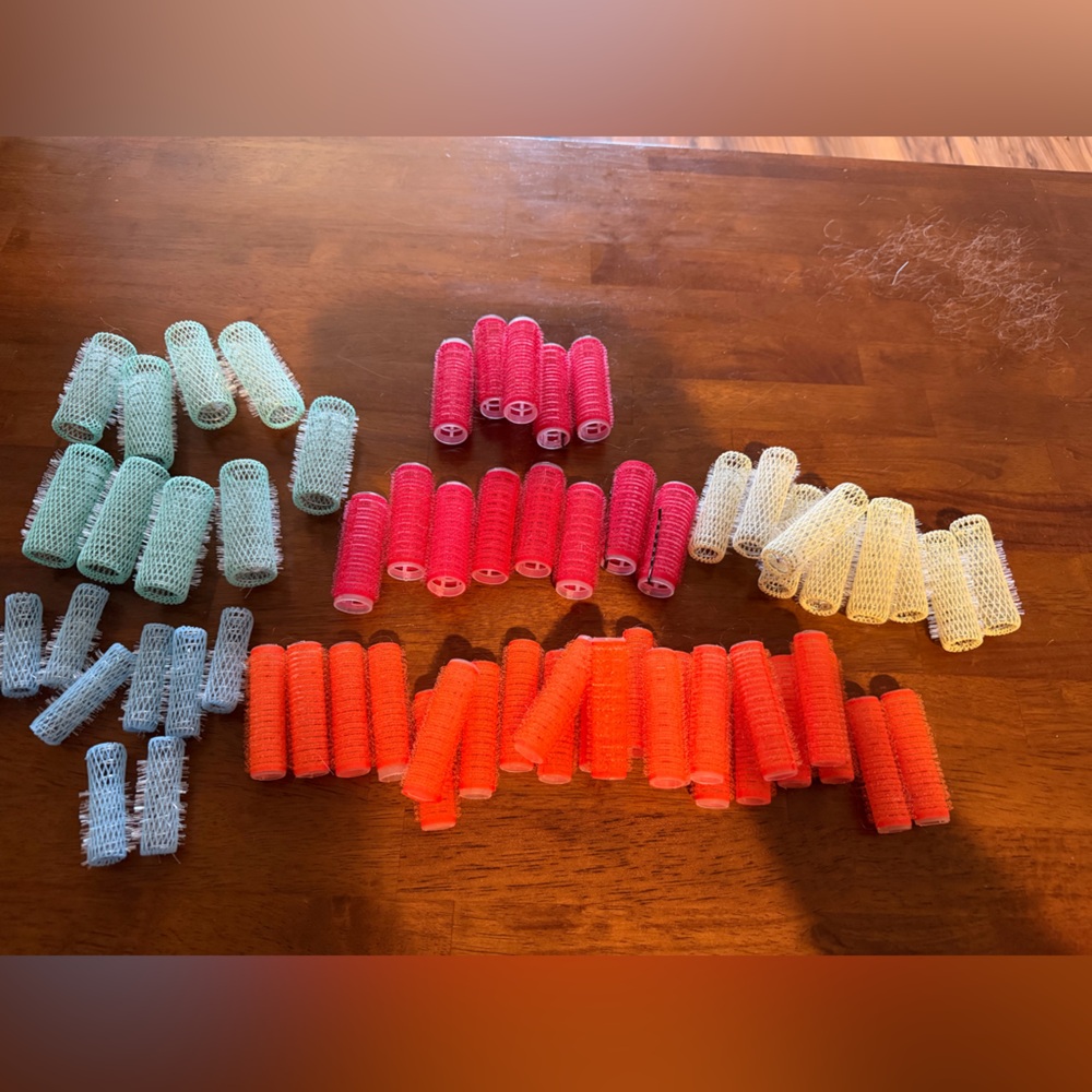 Annie’s Colorful Hair Rollers Set  5 different sizes  X small to medium